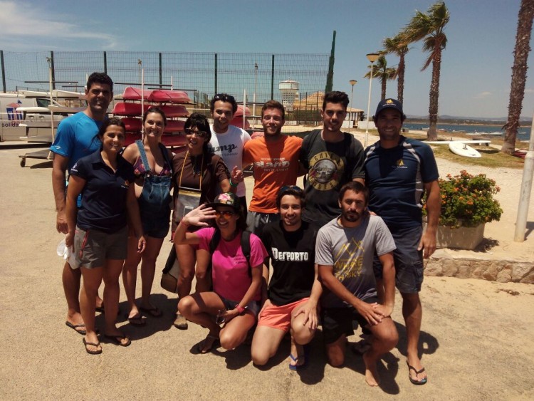 Participantes praticaram vela, surf e canoagem (®TeiadImpulsos)