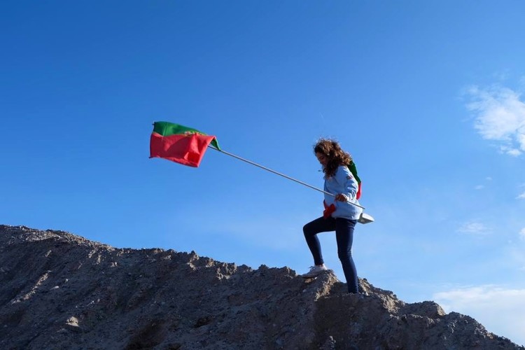 Velejadores portugueses dignificaram a bandeira no Europeu de Optimist (®APCIO)