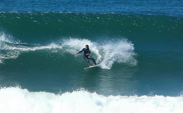Matilde Passarinho tem evoluído muito no seu surf e vai ter agora a sua primeira internacionalização (®DR)